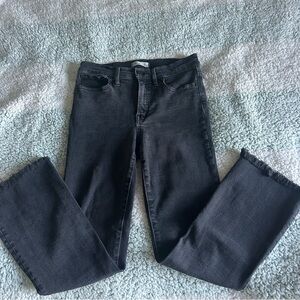 Madewell Black Flared Jeans